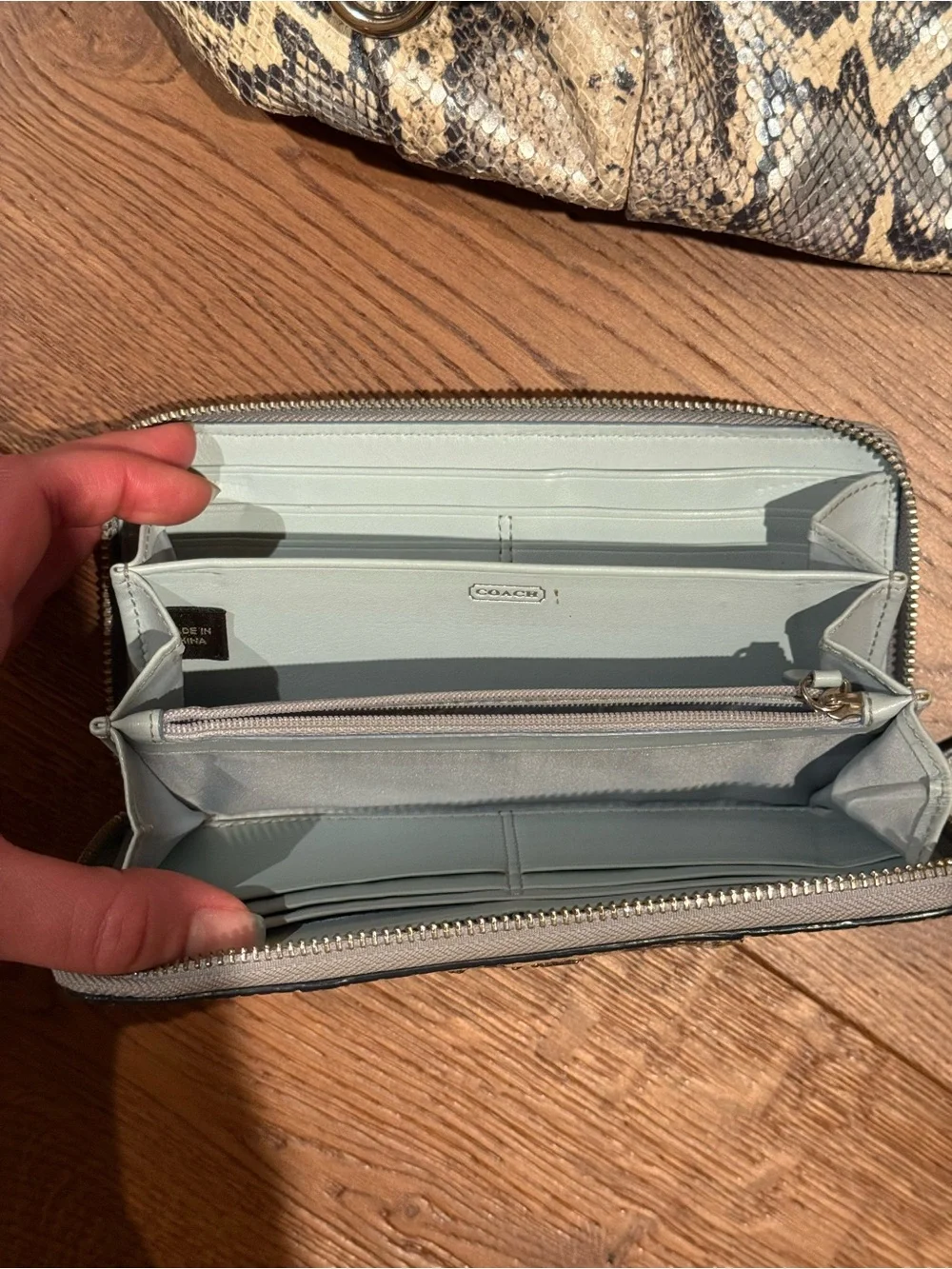 Coach barely worn